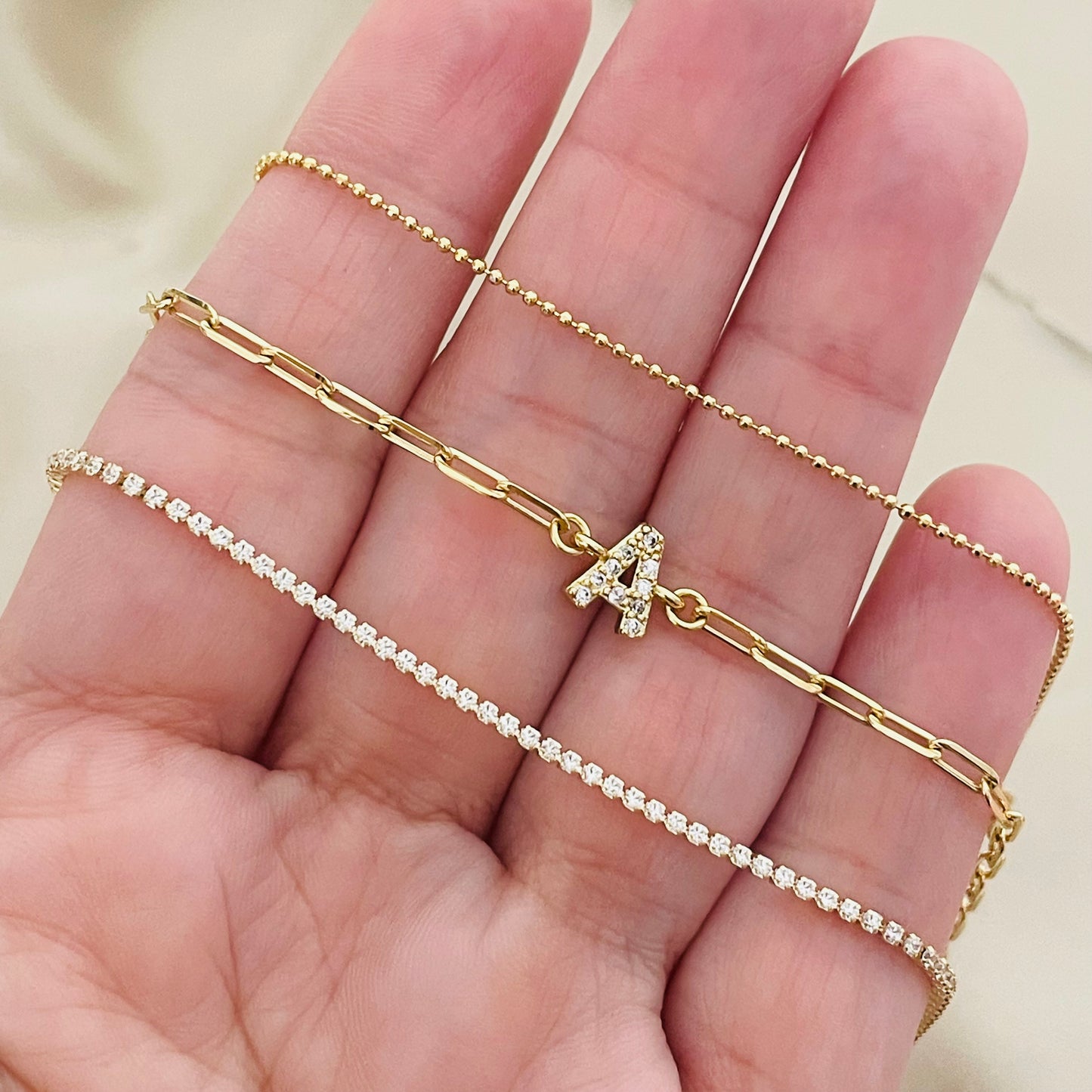 Personalized Bracelet Gold Bracelet, Initial Bracelet Bracelet women