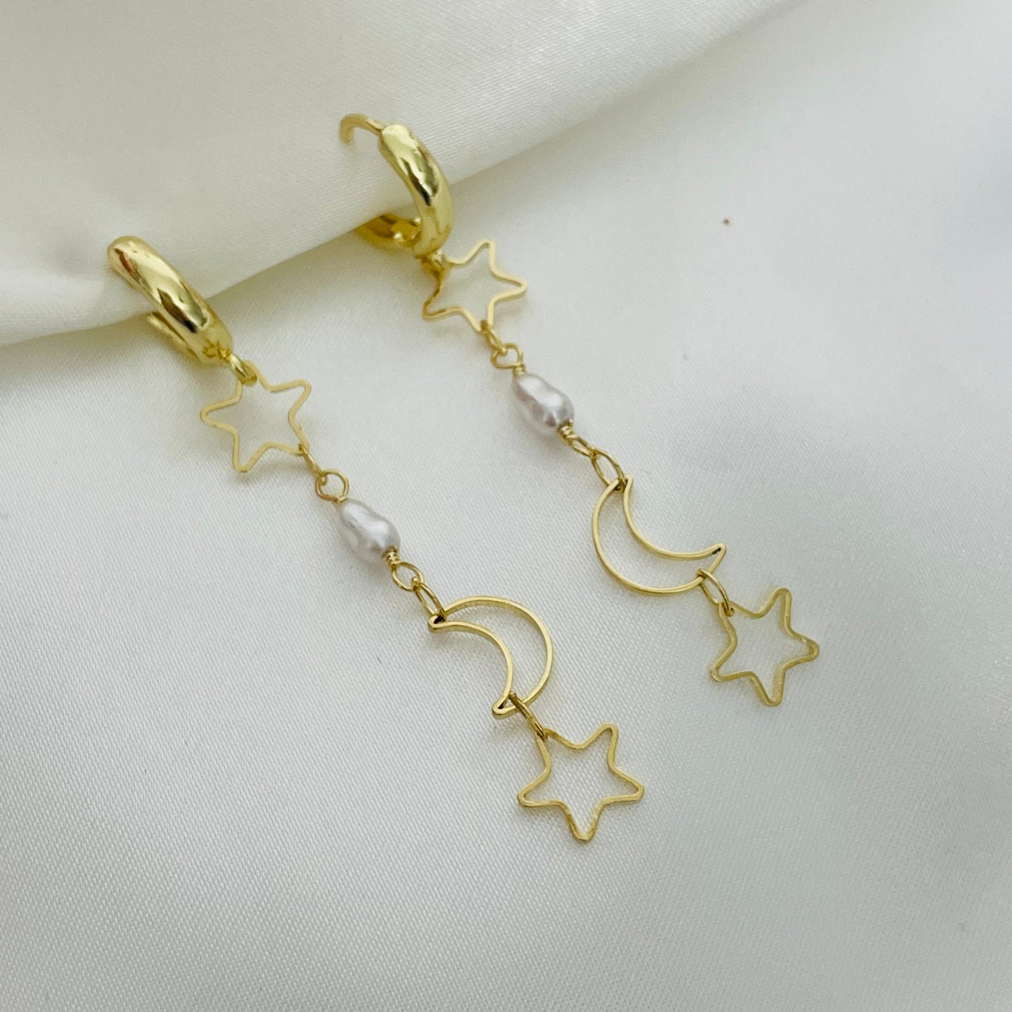 Morning Star Earring, Lucky Star, Star Pendant