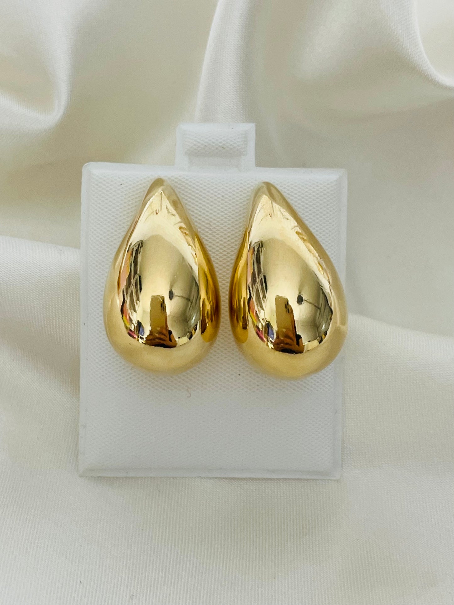 Teardrop Hoop Earrings, Teardrop Earrings for Women Dangle, 18k Gold Filled Waterdrop Gold Earrings Tear Drop Earrings Fashion Jewelry Gift
