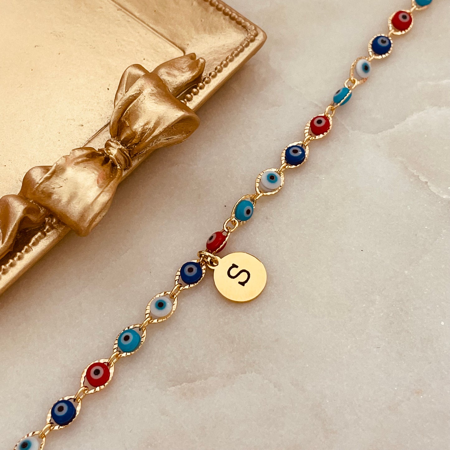 Evil Eye Anklet, Protection Anklet, Evil eye Bracelet
