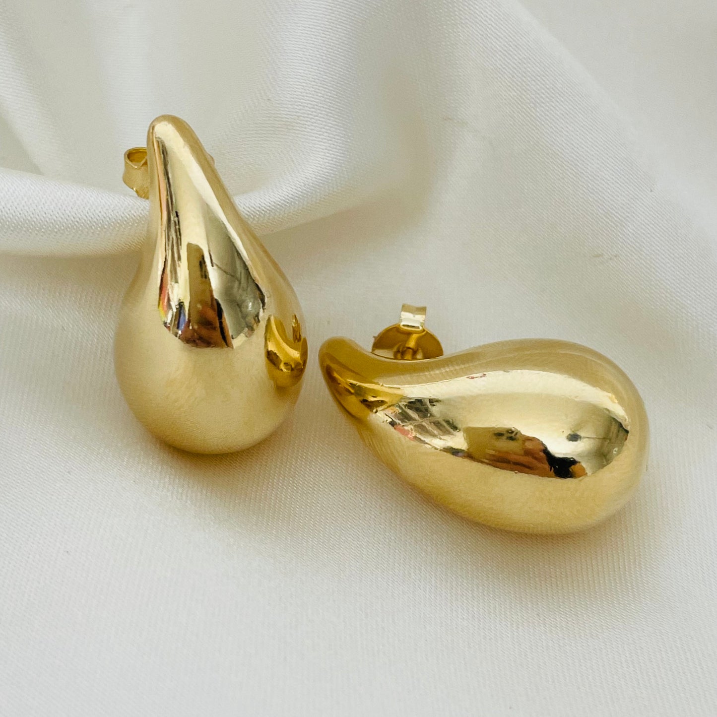 Teardrop Hoop Earrings, Teardrop Earrings for Women Dangle, 18k Gold Filled  Waterdrop Gold Earrings Tear Drop Earrings Fashion Jewelry Gift